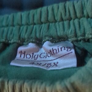 Holy Clothing Green Maxi Skirt